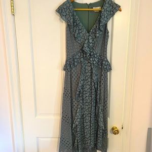 Anthropologie midi wedding guest dress size 6
